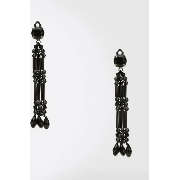 麦丝玛拉/Max Mara 黑色 耳饰 9756046906001