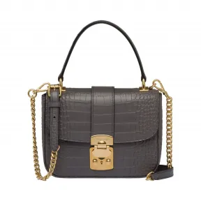 缪缪/Miu 棉质平纹针织T恤 MJN194-1WHU-F0031