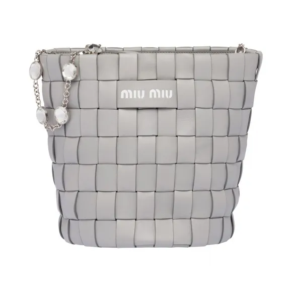 缪缪/Miu 斜纹布长裤 MP1272-1V0C-F0008