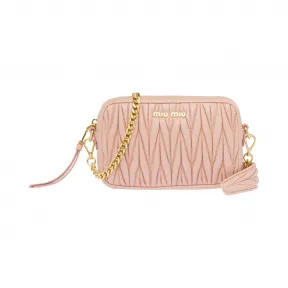 缪缪/Miu Miu 皮革单肩包 5BH118_N88_F0615