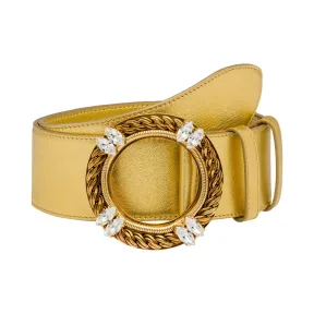 缪缪/Miu Miu 软羊革腰带 5CC384_038_F0056