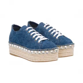 缪缪/Miu Miu 系带靴 5E304A_3F63_F0008