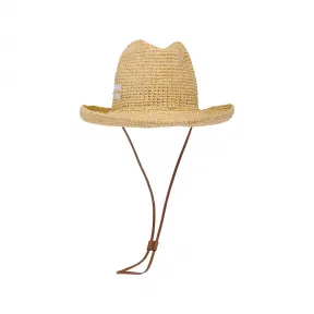 缪缪/Miu Miu 中性色 粘纤酒椰纤维帽子 5HC318-2F73-F0018