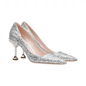 缪缪/Miu Miu 闪粉高跟鞋 5I991B_3AIC_F0118