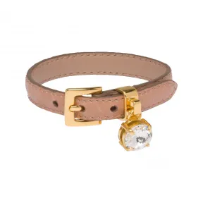 缪缪/Miu Miu 鳄鱼纹皮革手链 5IB066-2B8G-F0236