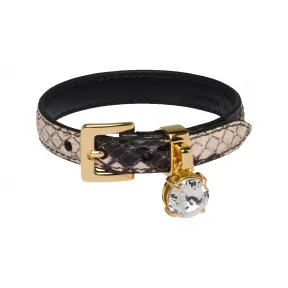 缪缪/Miu Miu 艾尔斯皮革手链 5IB066-2BN6-F0236