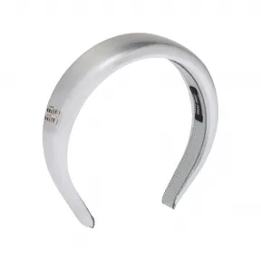 缪缪/Miu Miu 银色 织物发箍 5IH025-2F7O-F0118