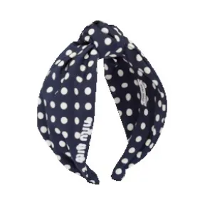 缪缪/Miu Miu 印花罗缎头带 5IH032-2DPC-F02N0