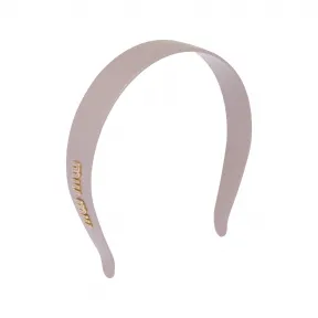 缪缪/Miu Miu 兰花粉 树脂玻璃发箍 5IH039-2F72-F0615