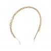 缪缪/Miu Miu 金色/水晶色 仿水晶硬质发箍 5JH081-2DNC-F0NXA