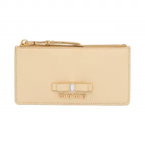 缪缪/Miu Miu Madras 皮革零钱包 5MB006_2D7A_F0061