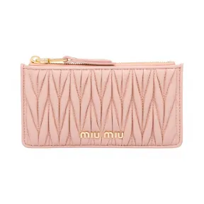 缪缪/Miu Miu Matelassé 皮革手拿包 5MB006_N88_F0615