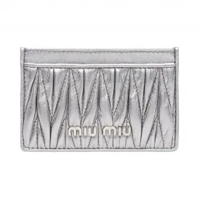 缪缪/Miu Miu 皮革卡片夹 5MC208_N88_F0135