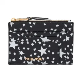 缪缪/Miu Miu Madras 皮革卡片夹 5MC446_2D51_F0P51