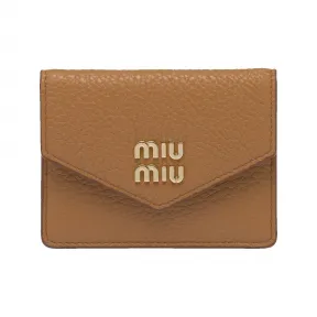 缪缪/Miu Miu 皮革名片夹 5MF031-2DT7-F098L