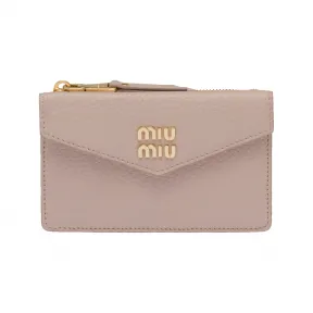 缪缪/Miu Miu 皮革名片夹 5MF060-2DT7-F0NZ2