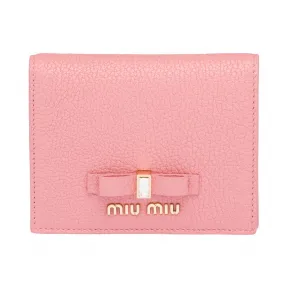 缪缪/Miu Miu Madras 皮革钱夹 5MV204_2D7A_F0028