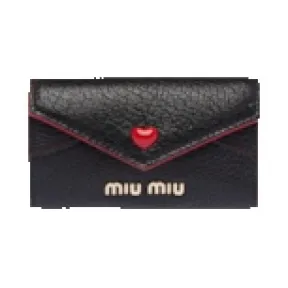 缪缪/Miu Miu 马德拉斯之爱钥匙包 5PG222-2BC3-F0002