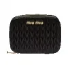 缪缪/Miu Miu MATELASSÉ 软羊革梳子收纳包 5RE001-N88-F0UMV