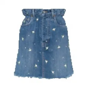缪缪/Miu Miu 牛仔迷你裙 GWD185-1G0V-F0008