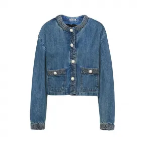 缪缪/Miu 花卉装饰酒椰纤维帽 5HC174-2BCC-F0236