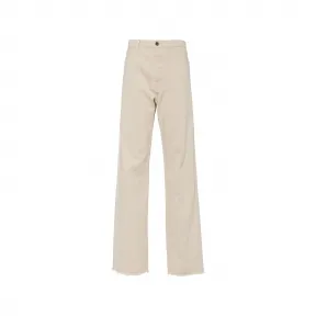 缪缪/Miu Miu 五袋米色牛仔裤 GWP450-1V99-F0379