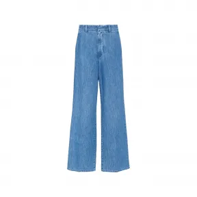 缪缪/Miu Miu 宝石蓝 钱布雷牛仔裤 GWP471-1294-F0013