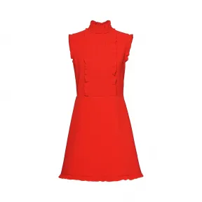 缪缪/Miu Miu 罗缎卡迪连衣裙 MF3428_1VE8_F0011