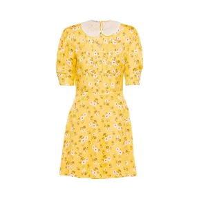 缪缪/Miu Miu 缎面提花连衣裙 MF3584_1V9B_F0388