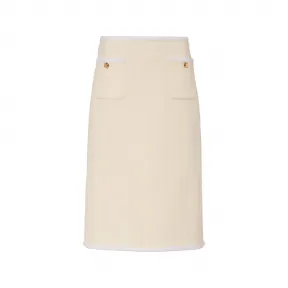 缪缪/Miu Miu 斜纹软呢裙 MG2081-13RL-F0018