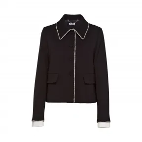 缪缪/Miu Miu 呢绒外套 MH1544_1V7X_F0002