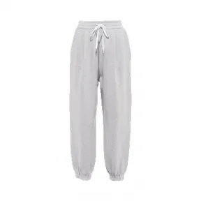 缪缪/Miu Miu 刺绣棉质抓绒慢跑裤 MJP268-1Z9J-F0031