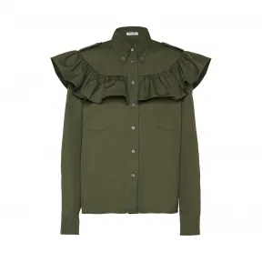 缪缪/Miu Miu 府绸衬衫 MK1390_1BMS_F0161