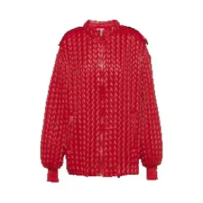 缪缪/Miu Miu 绗缝尼龙夹克 ML756-1ZQU-F0011