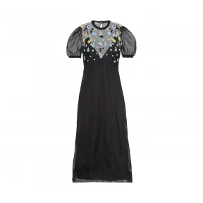 缪缪/Miu Miu 尼龙连衣裙 MMA683_1VKD_F0002