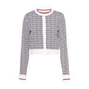 缪缪/Miu 亮片装饰马海毛套衫 MML300-1UTO-F0029