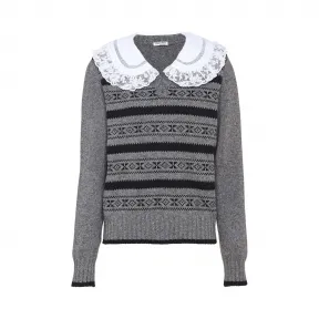 缪缪/Miu Miu 驼毛针织衫 MML227_1Q35_F0480