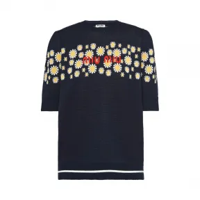 缪缪/Miu Brooke 牛仔裤 GWP304-1VJ1-F0008