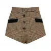 缪缪/Miu Miu 威尔士亲王格纹短裤 MP1300_1U3Z_F0005