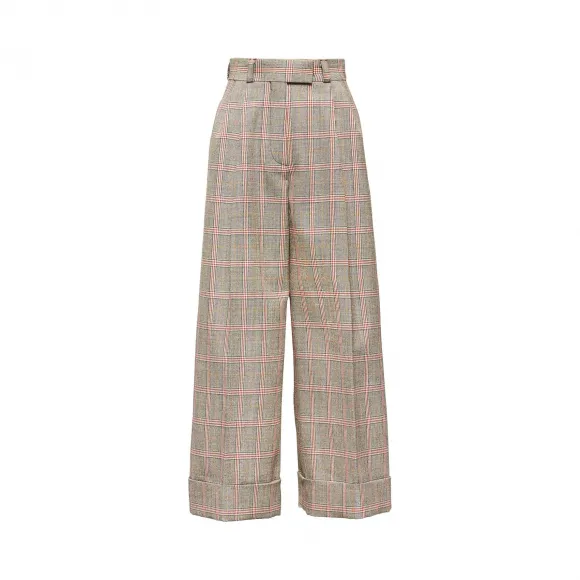 缪缪/Miu Miu 威尔士亲王格长裤 MP1368_1V6V_F0038