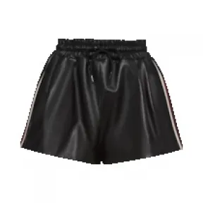 缪缪/Miu Miu 纳帕皮革短裤 MPP331-FLY-F0002