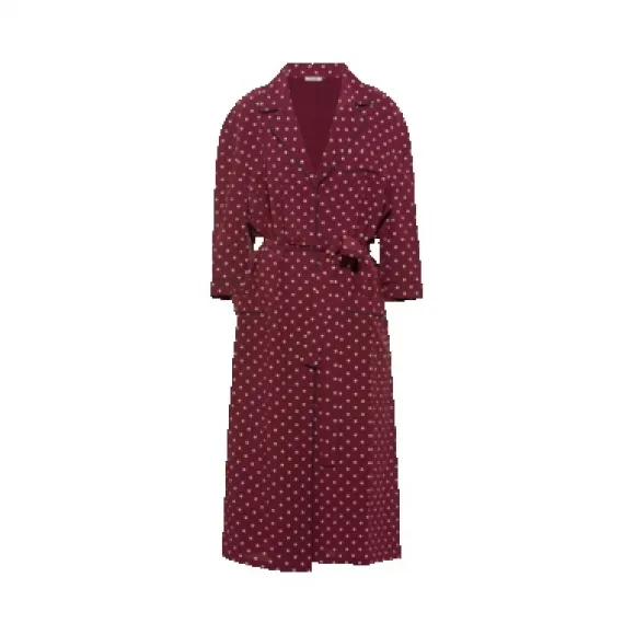 缪缪/Miu Miu Polkadot 双绉长袍 MVT002-XJ0-F0ZJT