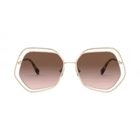 缪缪/Miu 仿水晶装饰胸针 5JS100-2D8R-F00N4