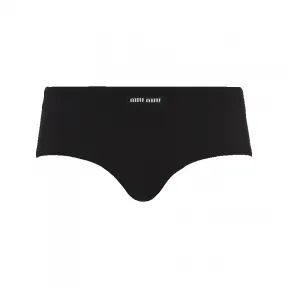 缪缪/Miu Miu 黑色 平纹针织内裤 SP9373-1CS1-F0002