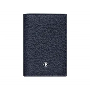 万宝龙/Montblanc 大班软皮粒纹系列单夹层名片夹 U0116744