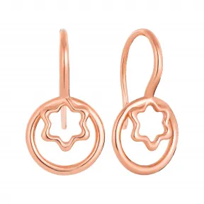 万宝龙/Montblanc Mignardise玫瑰金耳环 U0119321