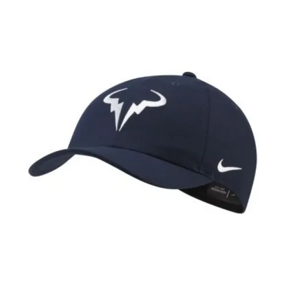 耐克/Nike 黑曜石色/白色 网球运动帽 850666-451