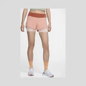 耐克/Nike 2-in-1 女子跑步短裤 AQ5421-606