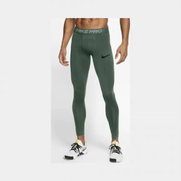 耐克/Nike 银河绿/黑男子训练紧身裤BV5642-337-小迈步海淘品牌官网