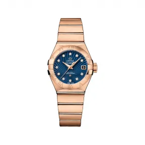 欧米茄/Omega 星座系列 红色K金表链 自动机械 123.50.27.20.53.001